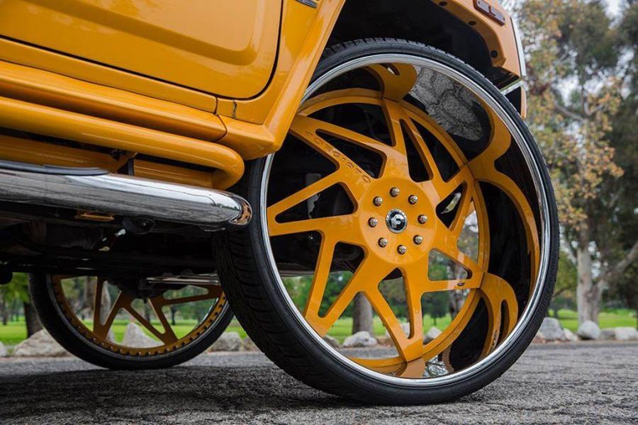 Hummer H2 SUT on Forgiato Wheels 2014 года  (фото 7 из 7)
